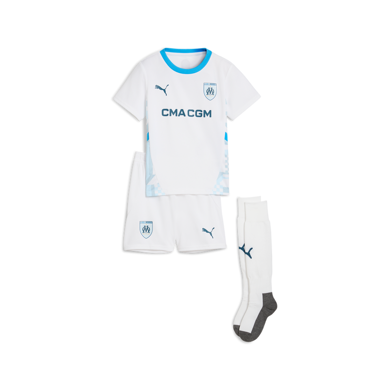 Olympique de Marseille PUMA Home Minikit 2024-25 Custom Jersey