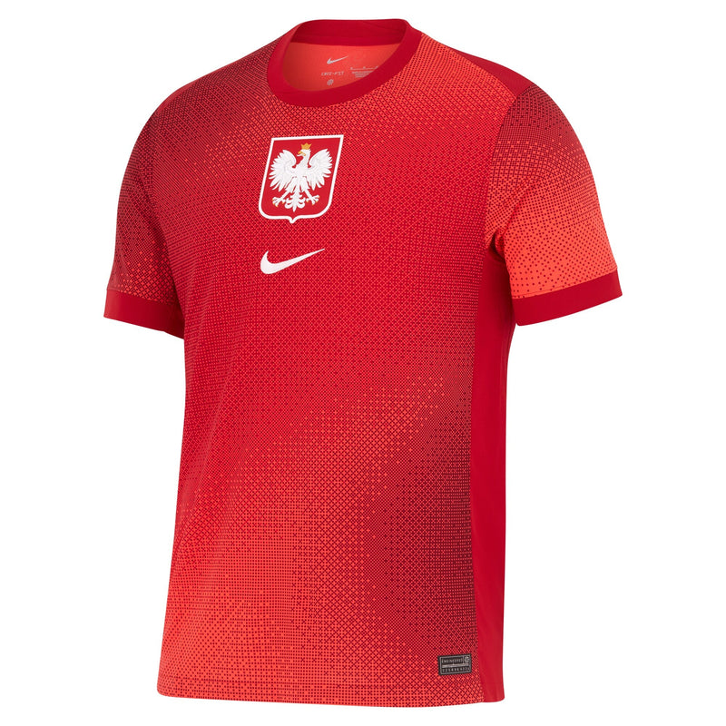 Poland Nike Away Stadium Shirt - 2024 Custom Jersey - Red