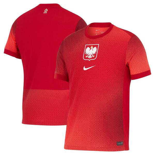 Poland Nike Away Stadium Shirt - 2024 Custom Jersey - Red