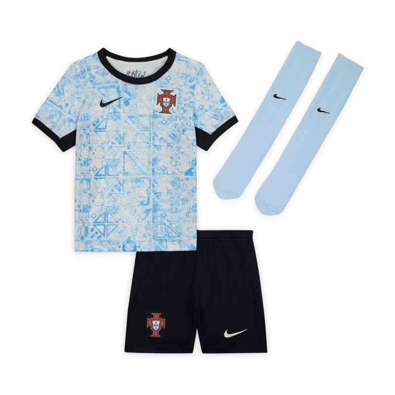 Portugal Nike Away Stadium Kit 2024 Kids Custom Jersey