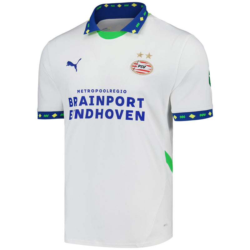 PSV PUMA Third Shirt 2024-25 Custom Jersey - White