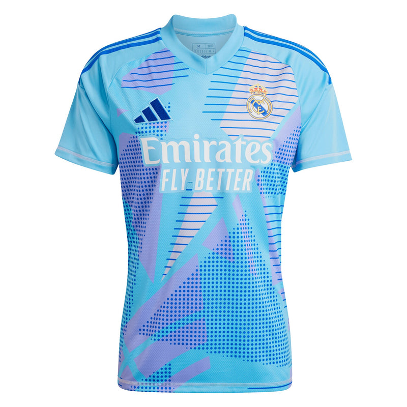 Real Madrid adidas Home Goalkeeper2024-25 Custom Jersey - Blue