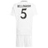 Real Madrid adidas Home Kids 2024-25 with Bellingham 5 printing Jersey - White