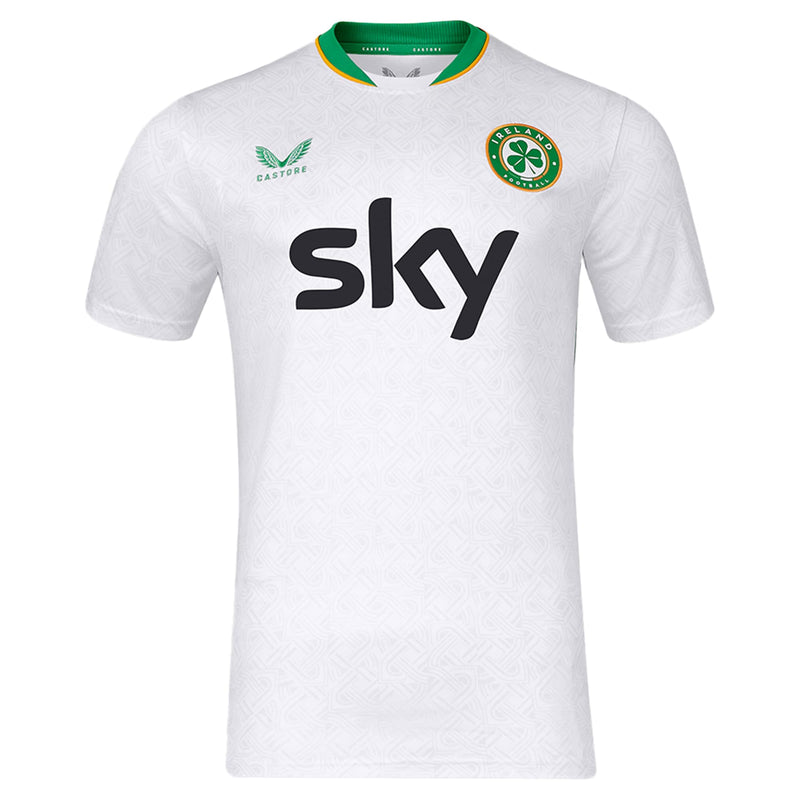 Republic of Ireland Castore Away Shirt 2024 Custom Jersey - White