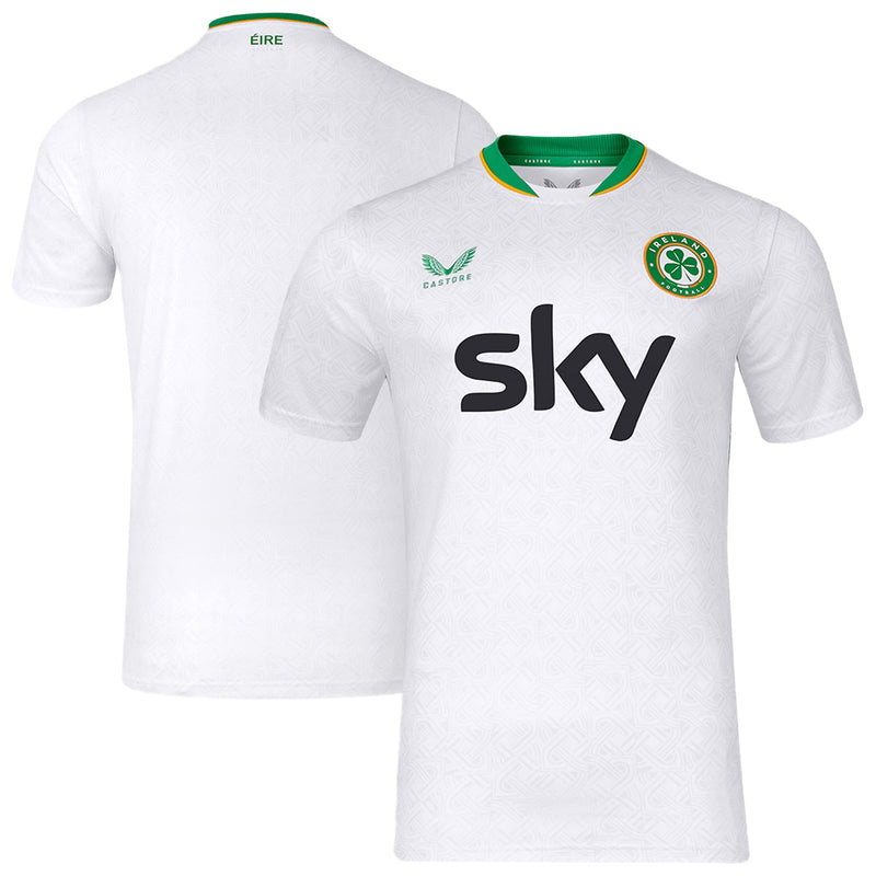 Republic of Ireland Castore Away Shirt 2024 Custom Jersey - White