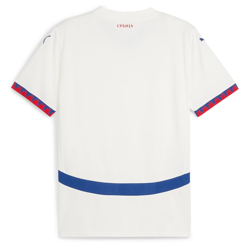 Serbia Away Shirt 2024-25 Custom Jersey - White