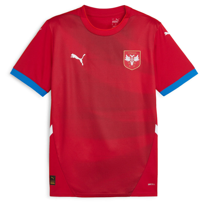 Serbia Home Shirt 2024 Custom Jersey - Red