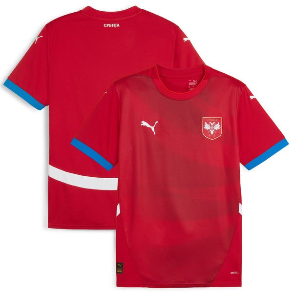 Serbia Home Shirt 2024 Custom Jersey - Red