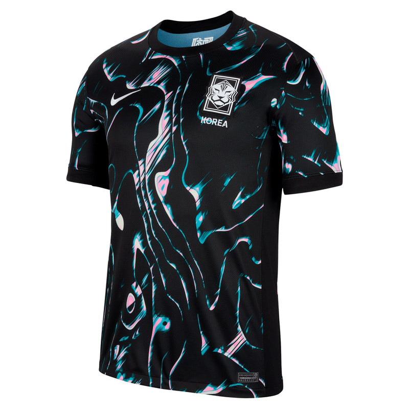 South Korea Nike Stadium Away Shirt 2024 Custom Jersey - Black