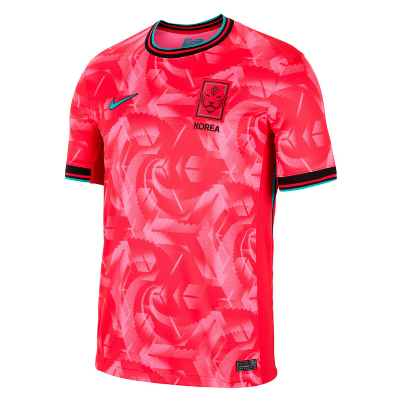 South Korea Nike Stadium Home Shirt 2024 Custom Jersey - Red