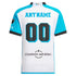 Adidas Sporting Kansas City custom jersey in white and blue with customizable name and number