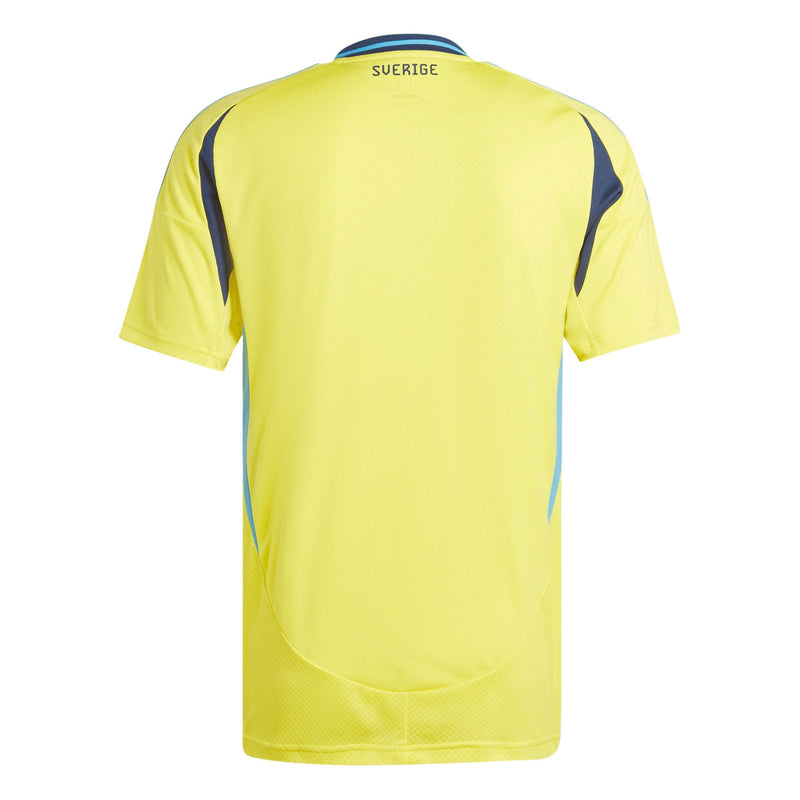 Sweden adidas Home Shirt 2024 Custom Jersey - Yellow