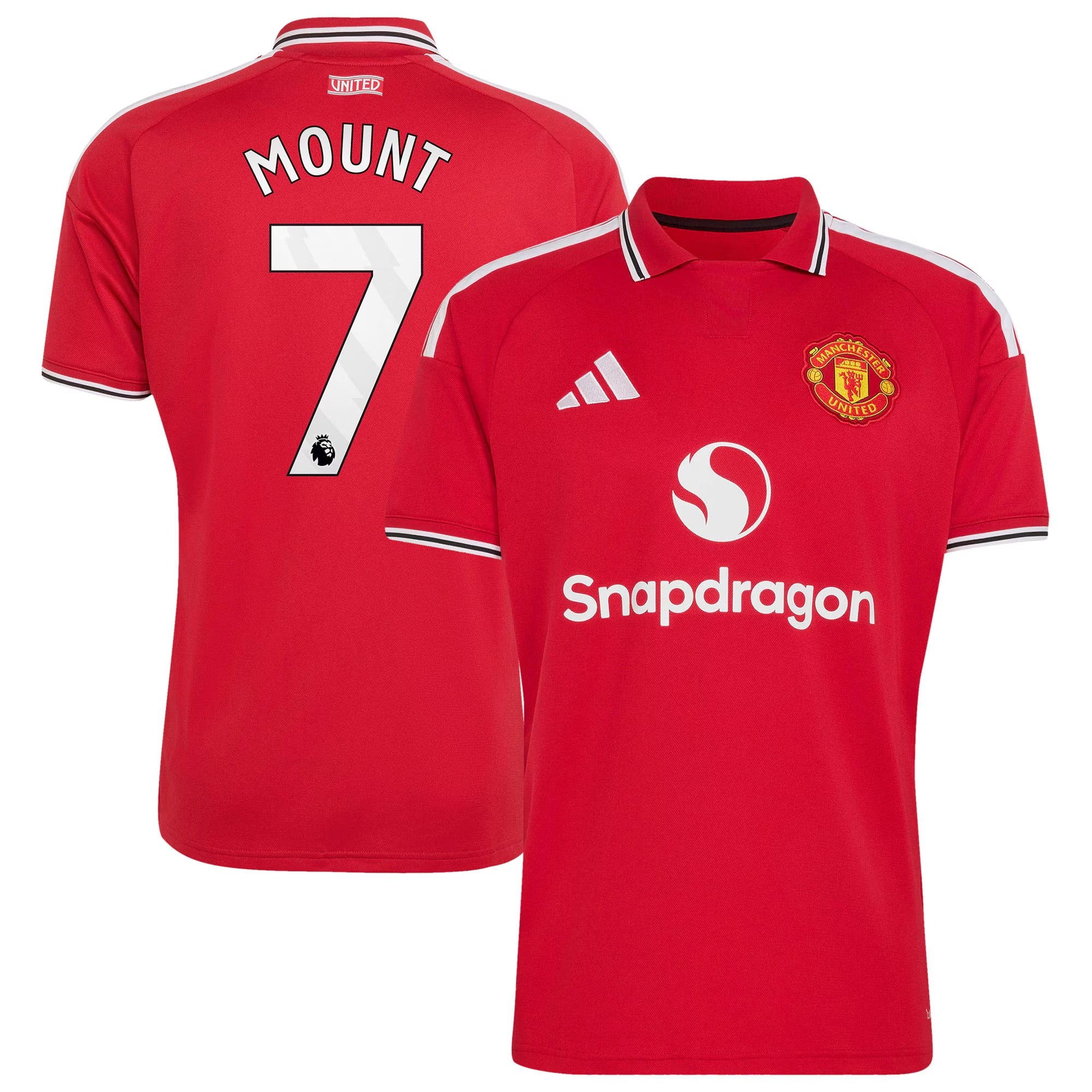 Official Mason Mount Manchester United adidas 2026/27 Home Replica Jersey - Red