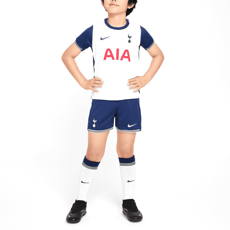 Tottenham Hotspur Nike Home Stadium Mini Kit 2024-25 - Little Kids Custom Jersey