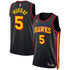 Dejounte Murray Atlanta Hawks Jordan Brand Unisex Swingman Jersey - Statement Edition - Black