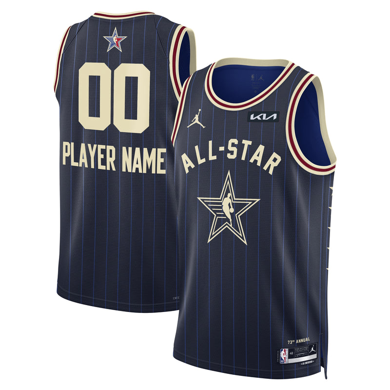 Unisex 2024 NBA All-Star Game Swingman Custom Jersey - Navy