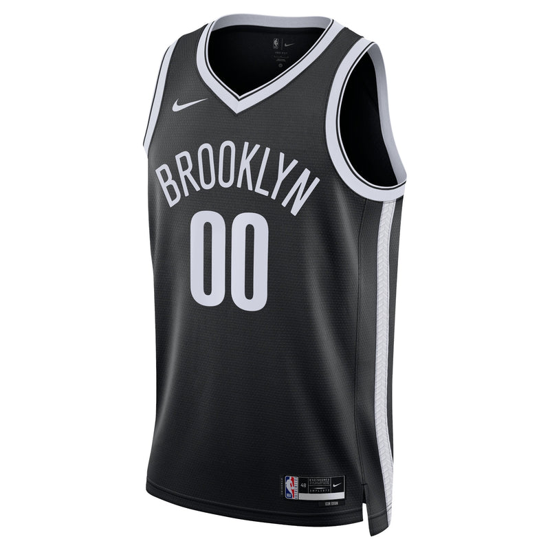 Brooklyn Nets Nike Unisex Swingman Custom Jersey Black - Icon Edition