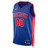 Detroit Pistons Nike Unisex Swingman Custom Jersey Blue - Icon Edition