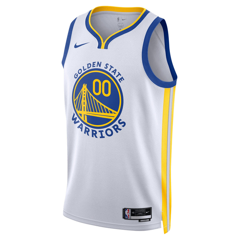 Golden State Warriors Nike Unisex Swingman Custom Jersey White - Association Edition