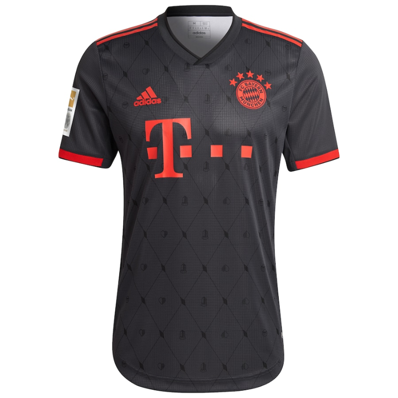 Sadio Mané 10 Printing Bayern Munich Third Shirt 2022/23 Player Jersey - Gray - Jersey Teams World