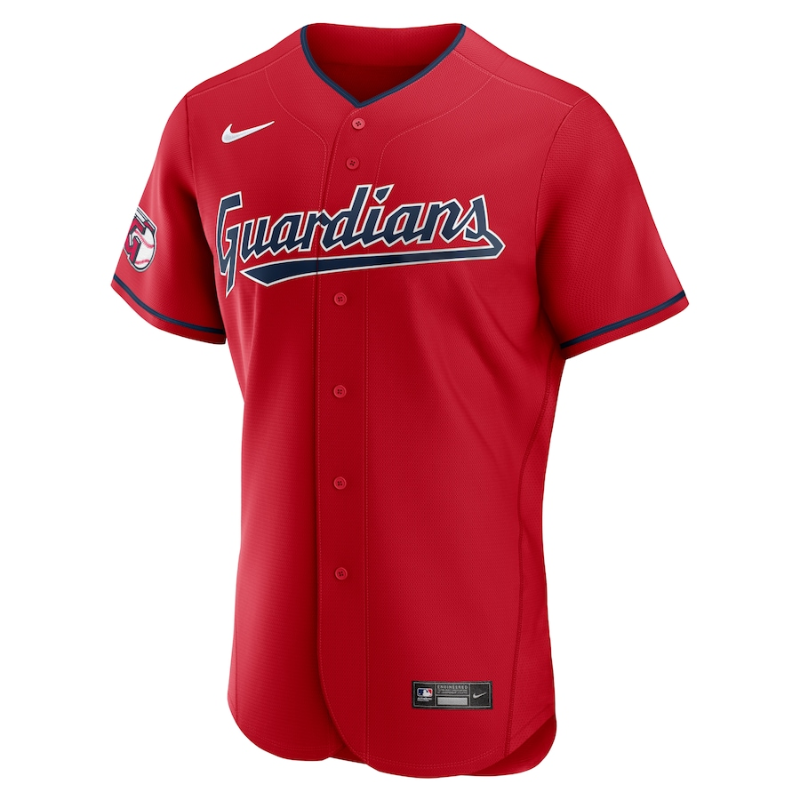 Cleveland Guardians Custom Jersey Unisex Pro Official - Red - Jersey Teams World
