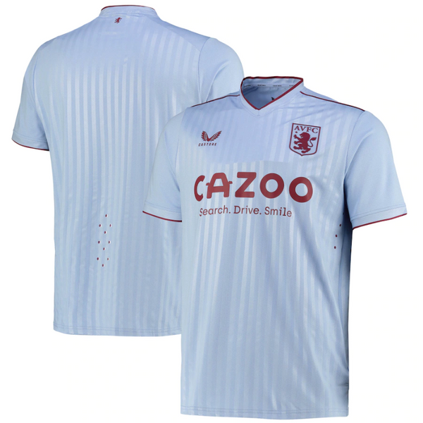 Aston Villa Away Pro Shirt   2022-23 Custom Unisex Jersey - Jersey Teams World