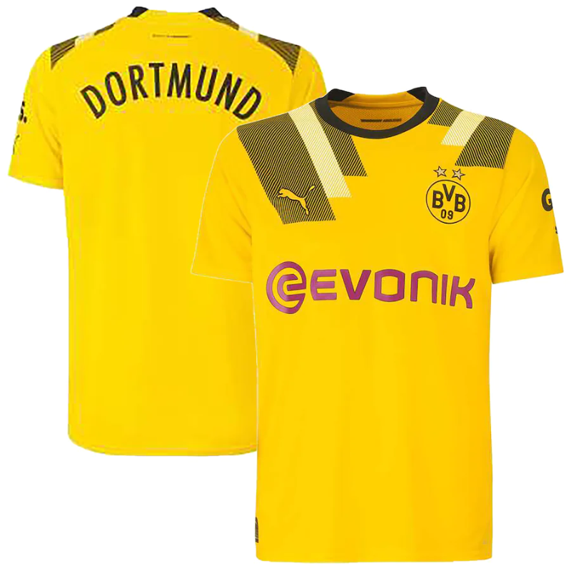 Borussia Dortmund Cup Shirt 2022-23 Custom Jersey - - Jersey Teams World