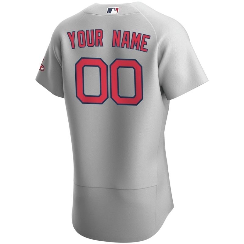 Boston Red Sox Team 2023 Home Custom Jersey Unisex Pro Official - Gray - Jersey Teams World