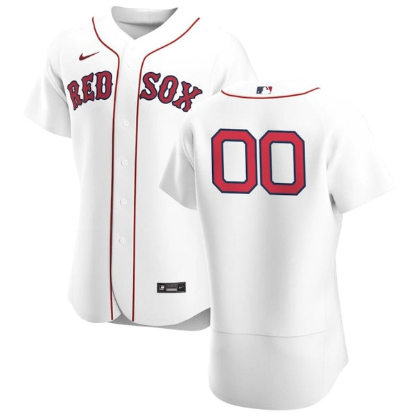 Boston Red Sox Team 2023 Home Custom Jersey Unisex Pro Official - White - Jersey Teams World