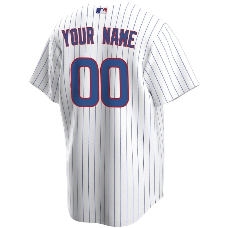 Chicago Cubs Team 2022 Home Custom Jersey Unisex - White - Jersey Teams World