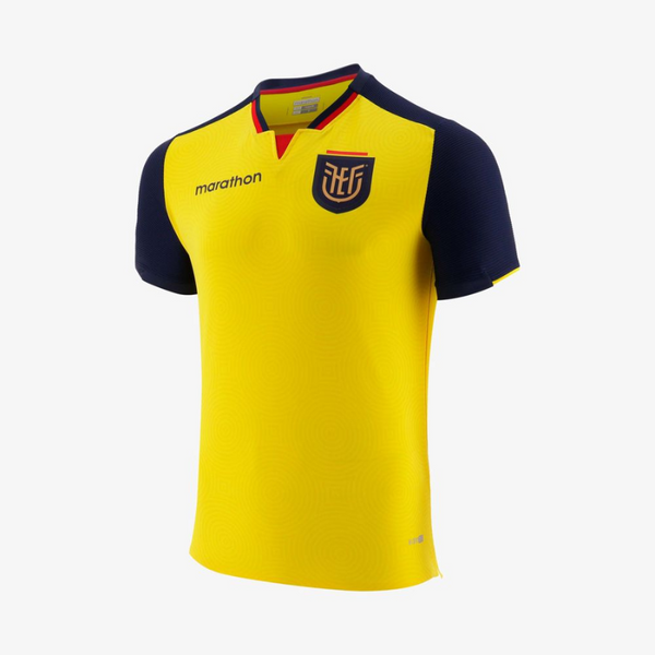Ecuador Stadium Shirt 2022 Custom Jersey - Jersey Teams World