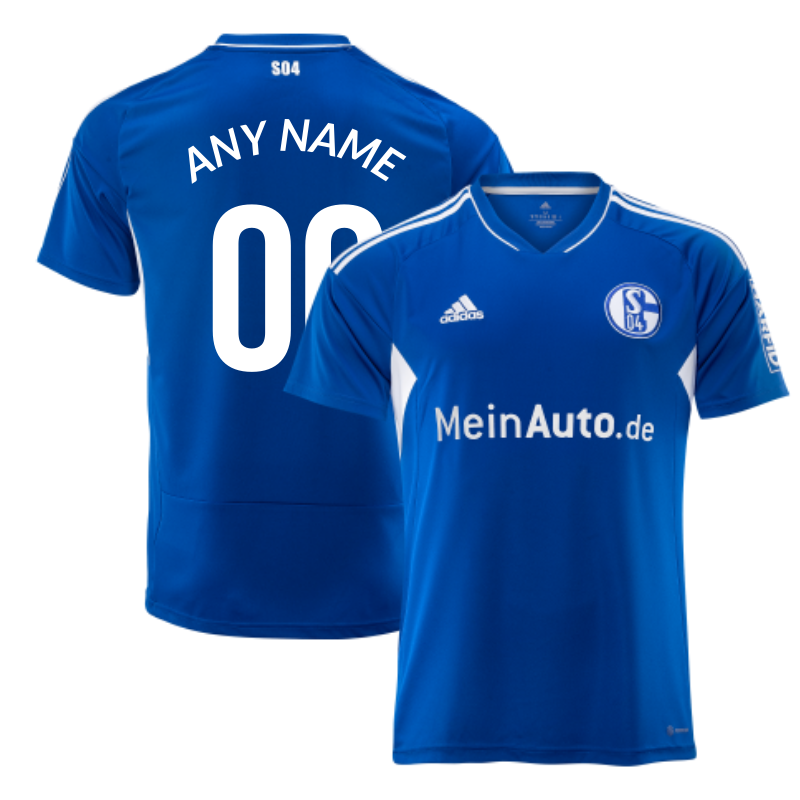 Fc Schalke Home Shirt 2023 Custom Jersey - - Jersey Teams World