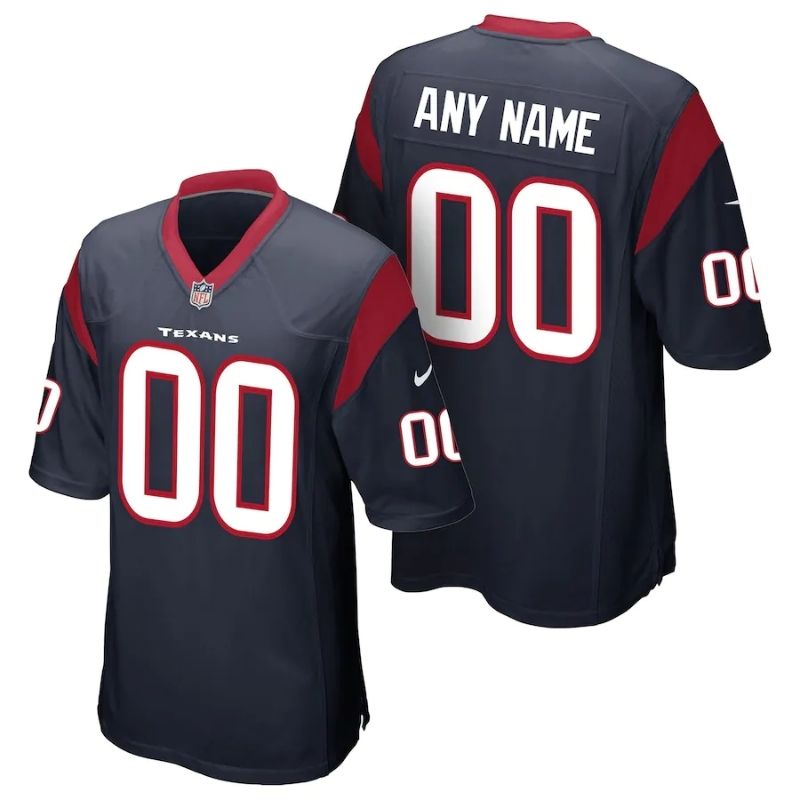 Houston Texans Team 2022 Custom jersey Unisex Pro Official - Marine - Jersey Teams World