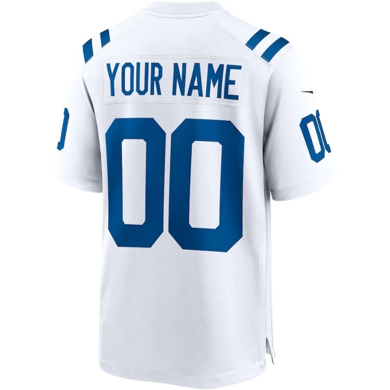 Indianapolis Colts Team 2022 Custom jersey Unisex Pro Official - White - Jersey Teams World
