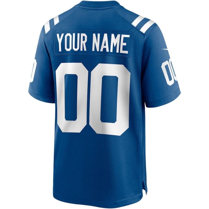 Indianapolis Colts Team 2022 Custom jersey Unisex Pro Official - Blue - Jersey Teams World
