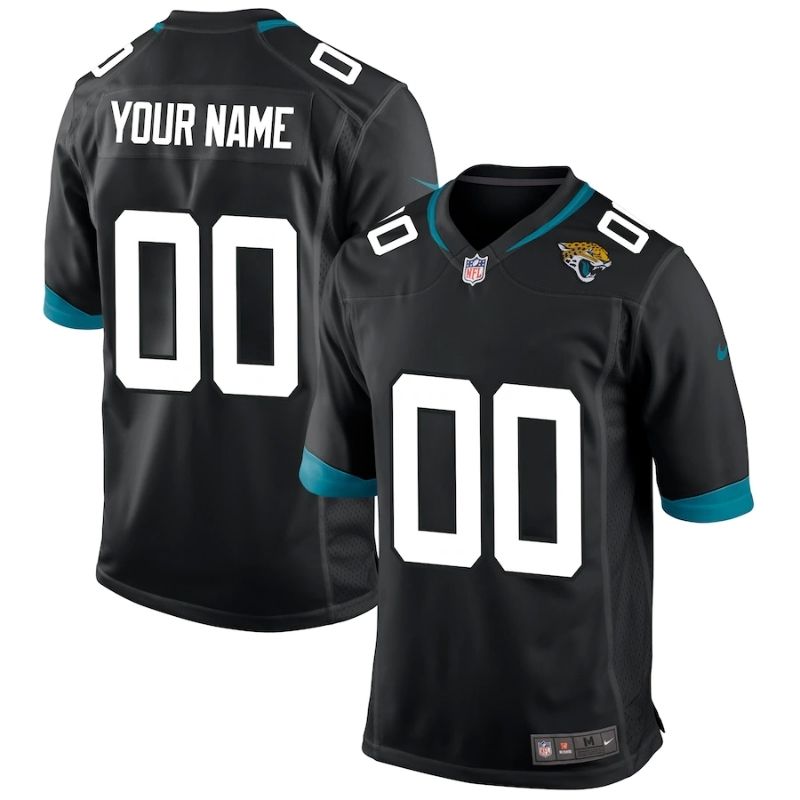 Jacksonville Jaguars Team 2022 Custom jersey Unisex Pro Official - Black - Jersey Teams World