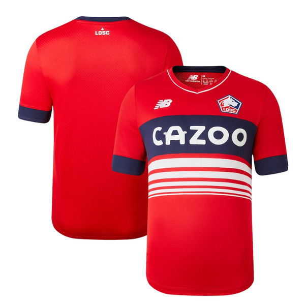 Lille Home Shirt 2022-23 Custom Jersey - Jersey Teams World