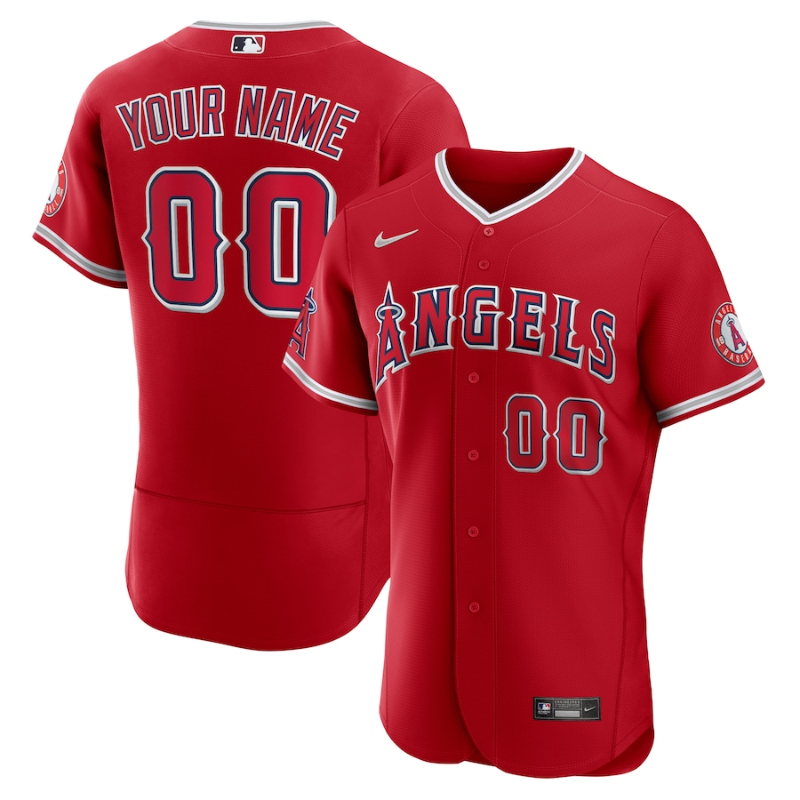 Los Angeles Angels Team Home Custom Jersey Unisex Pro Official - Jersey Teams World
