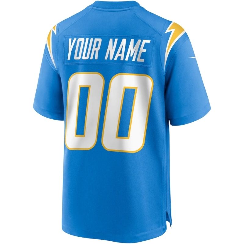 Los Angeles Chargers 2022 Custom jersey Unisex Pro Official - Blue - Jersey Teams World