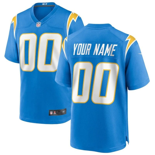 Los Angeles Chargers 2022 Custom jersey Unisex Pro Official - Blue - Jersey Teams World