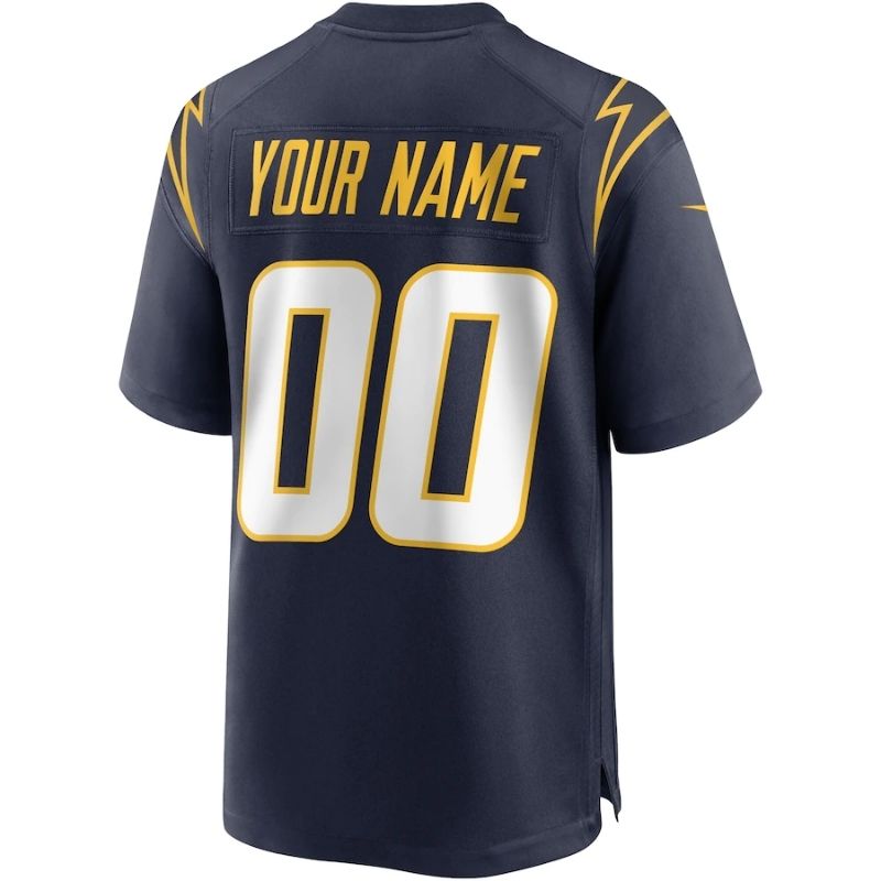 Los Angeles Chargers Team 2022 Custom jersey Unisex  - College Navy - Jersey Teams World