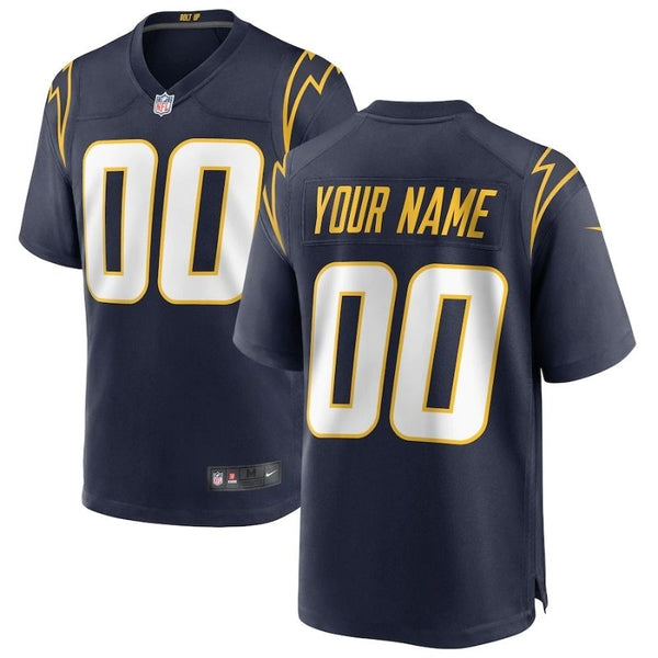 Los Angeles Chargers Team 2022 Custom jersey Unisex  - College Navy - Jersey Teams World