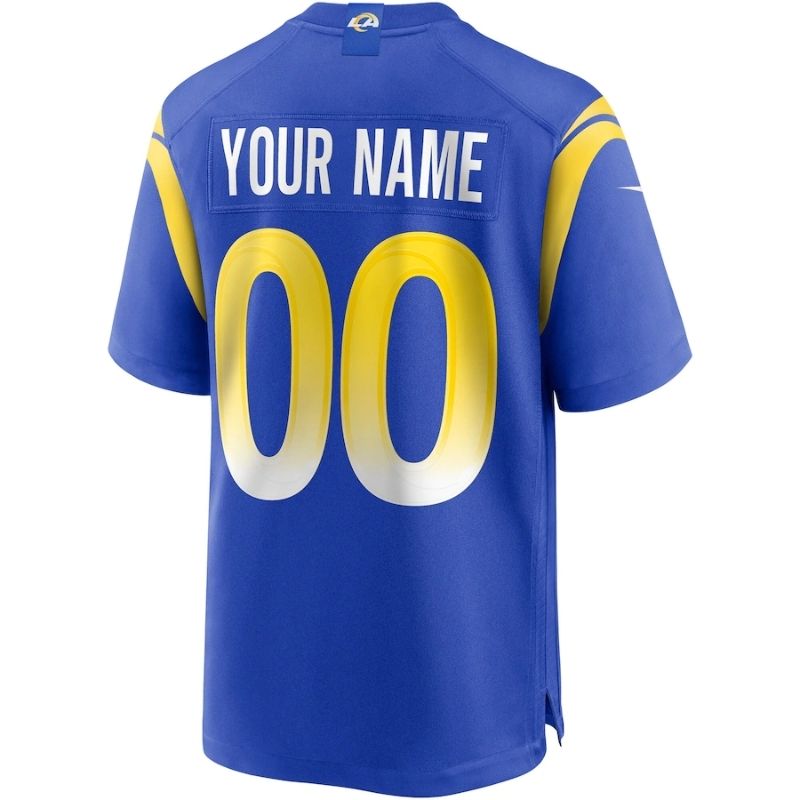 Los Angeles Rams Team 2022 Custom jersey Unisex Pro Official - Blue - Jersey Teams World