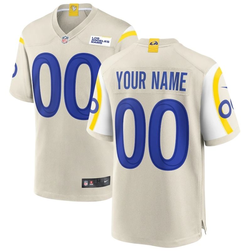 Los Angeles Rams Team 2022 Custom jersey Unisex Pro Official - Light Bone - Jersey Teams World