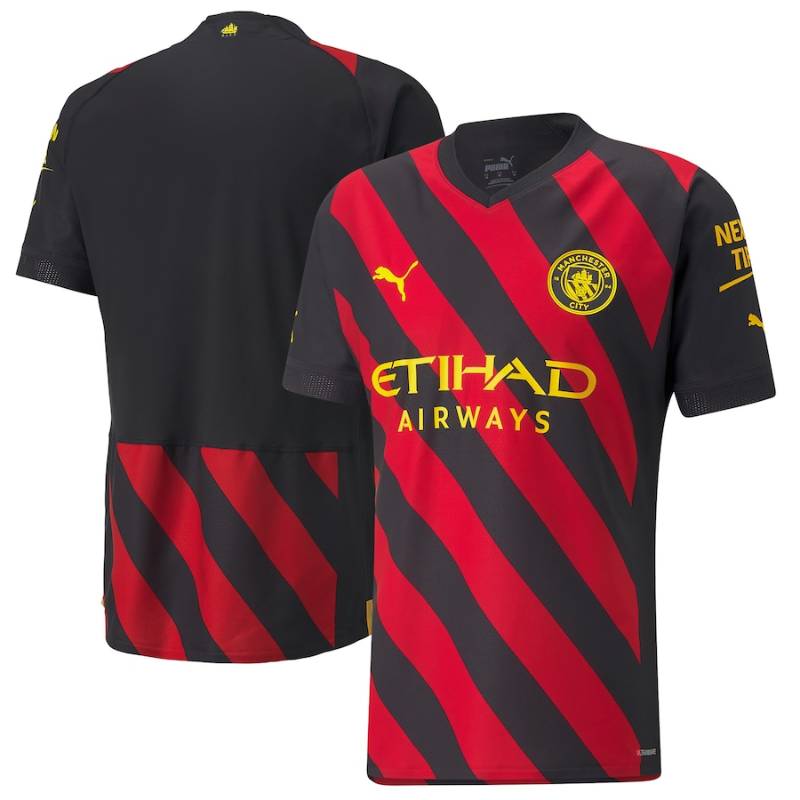 Manchester City Away Shirt   2022-23 Custom Unisex Jersey - Jersey Teams World
