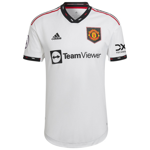 Manchester United Away Unisex Jerseys 2022-2023 with Unisex Jerseys Antony 21 printing  - White - Jersey Teams World