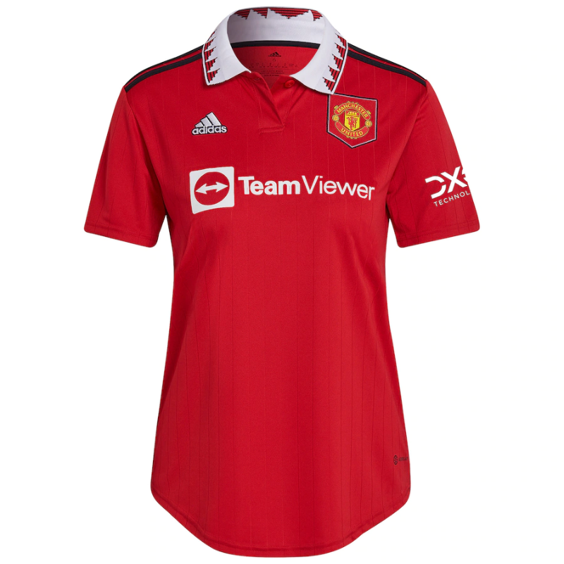 Manchester United Women's Shirt   2022/23 Home Custom Unisex Jersey - Red - Jersey Teams World