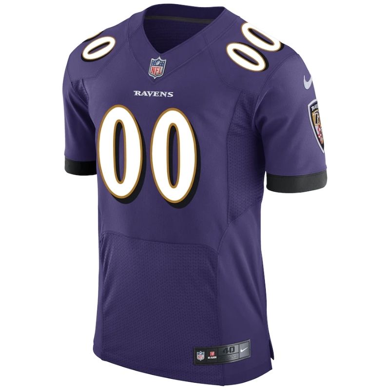 Baltimore Ravens Team Custom jersey Unisex Pro Official - Purple - Jersey Teams World