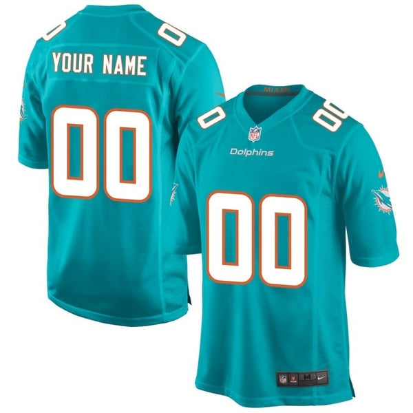 Miami Dolphins Team 2022 Custom jersey Unisex Pro Official - Blue - Jersey Teams World
