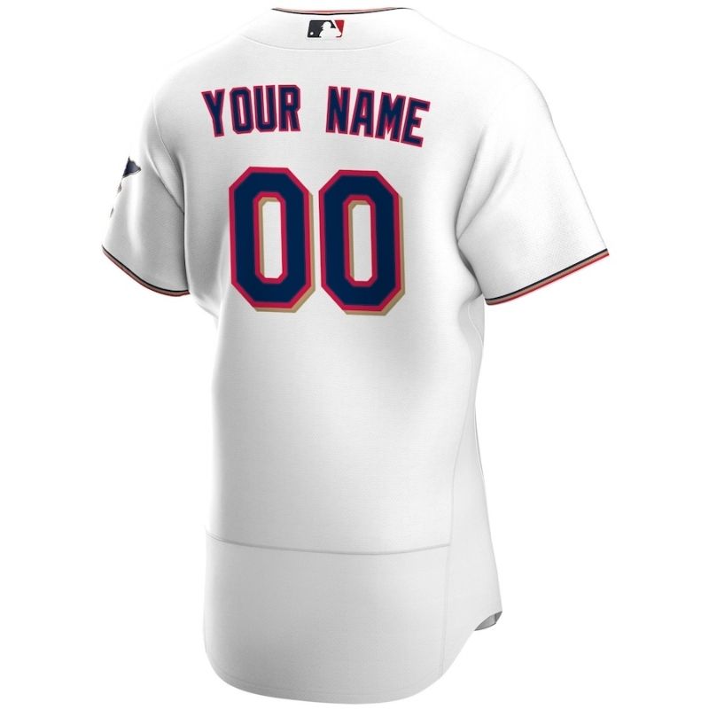 Minnesota Twins Team 2022 Home Custom Jersey Unisex Pro Official - White - Jersey Teams World